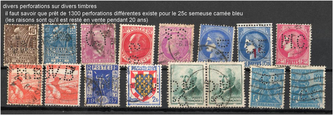 divers timbres