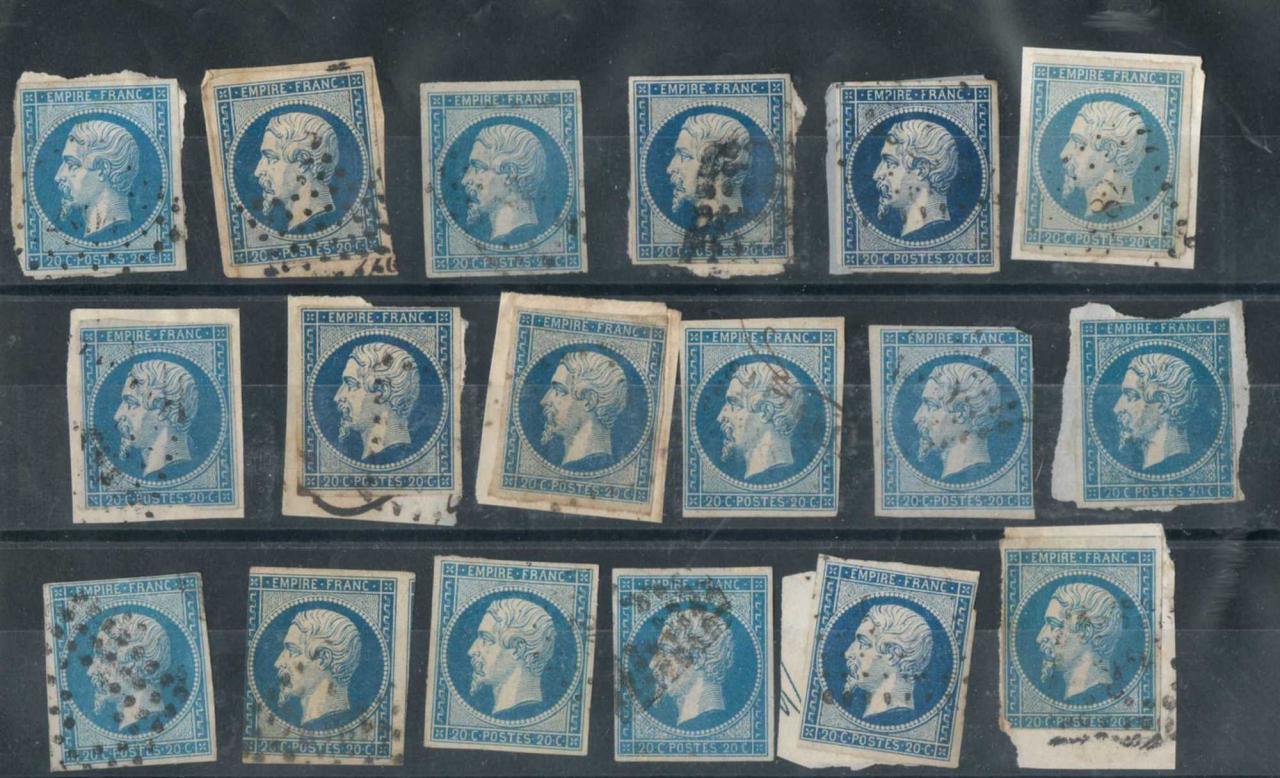 lot de timbres période classique 