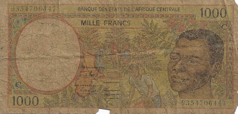 1000 Afrique centrale 