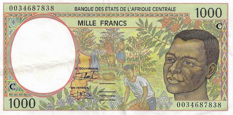 1000 afrique centrale