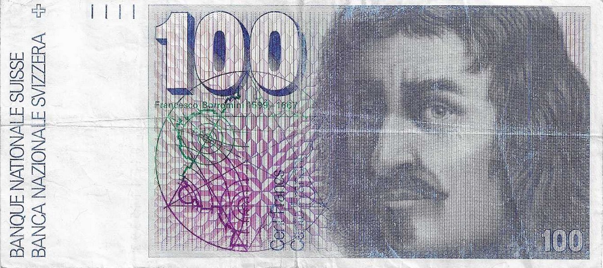 100f suisse 2 billets