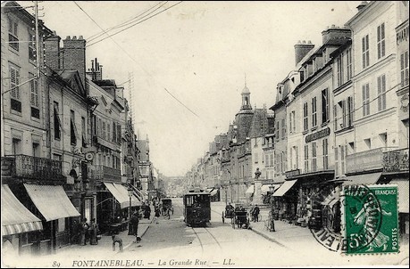 Fontainebleau grande rue