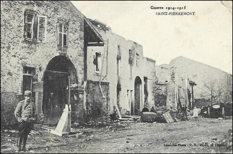 Guerre 14 18 St Pierremont