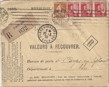 Valeur a recouvrer 20021933