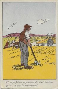 et si Je faisais la journée de 8h, qu'est-ce que tu mangerais ?